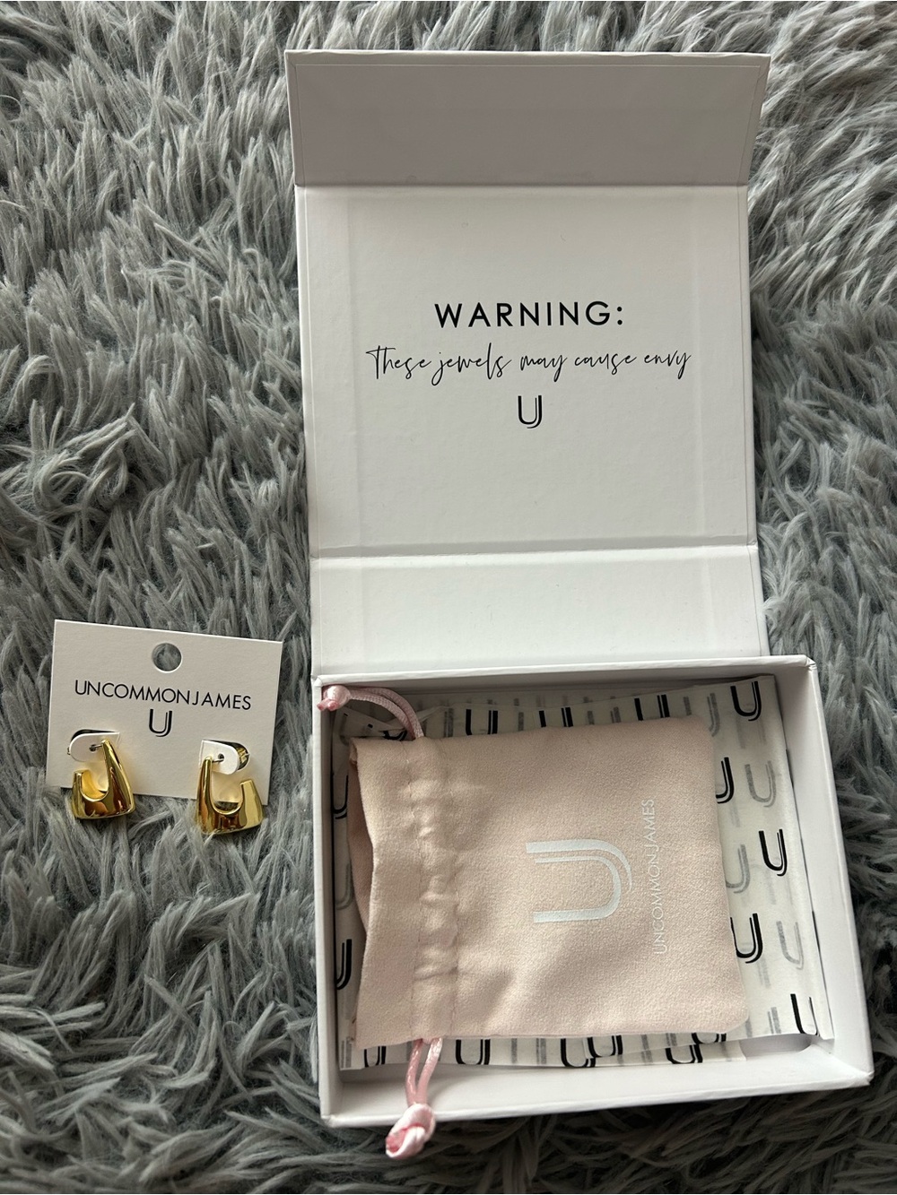 Uncommon James Cloud Nine earrings new in box